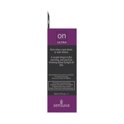 SENSUVA ON ULTRA AROUSAL OIL 5 ML