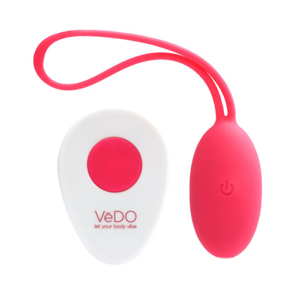 VEDO - PEACH RECHARGEABLE EGG VIBE - FOXY PINK