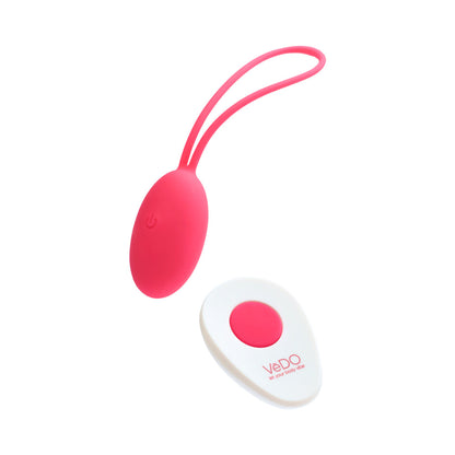 VEDO - PEACH RECHARGEABLE EGG VIBE - FOXY PINK