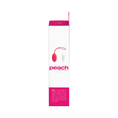 VEDO - PEACH RECHARGEABLE EGG VIBE - FOXY PINK