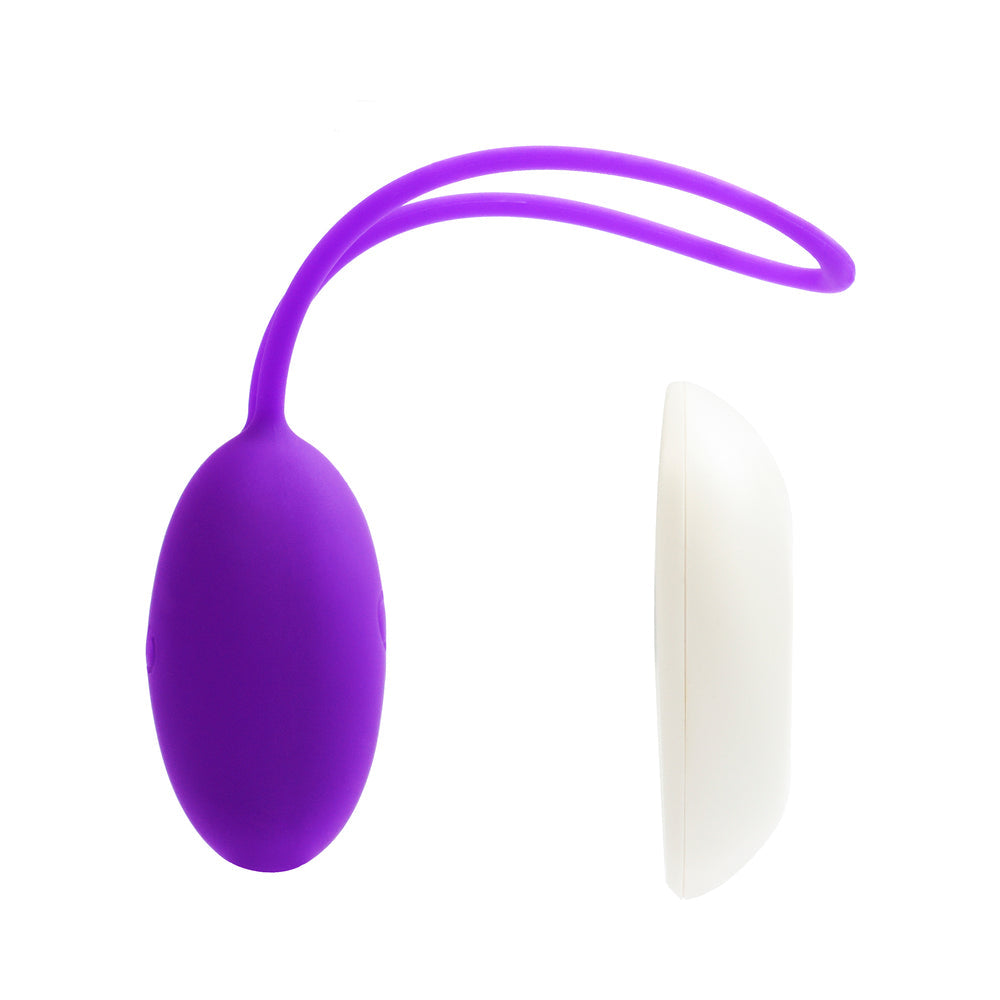 VEDO - VIBRADOR DE HUEVO RECARGABLE PEACH - INTO YOU ÍNDIGO