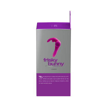 VEDO - FRISKY BUNNY RECHARGEABLE VIBRATING RING - PERFECTLY PURPLE