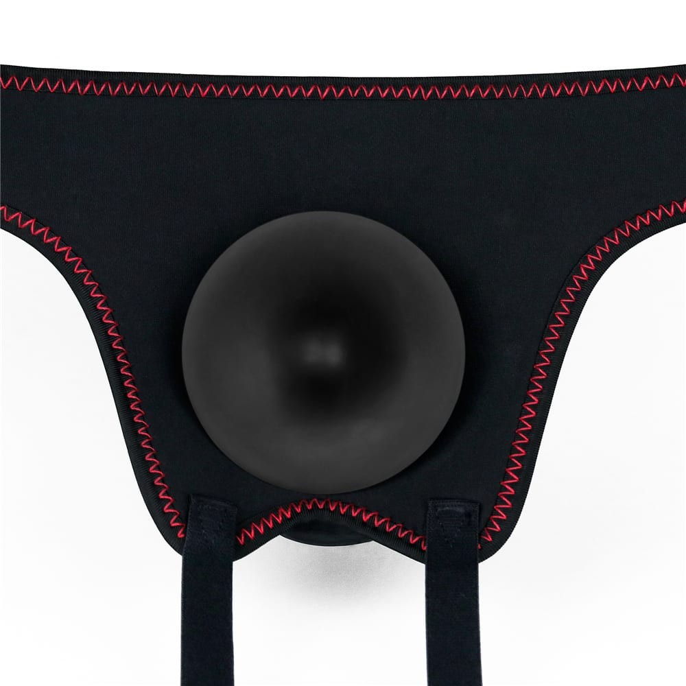LOVETOY - VIBRATING EASY STRAPON SET 7.0'' BLACK
