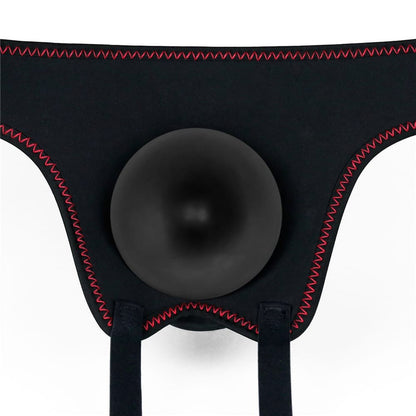 LOVETOY - VIBRATING EASY STRAPON SET 7.5'' BLACK