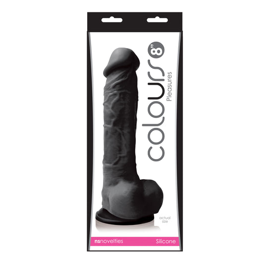 NS NOVELTIES - COLOURS PLEASURES 8 IN. DILDO