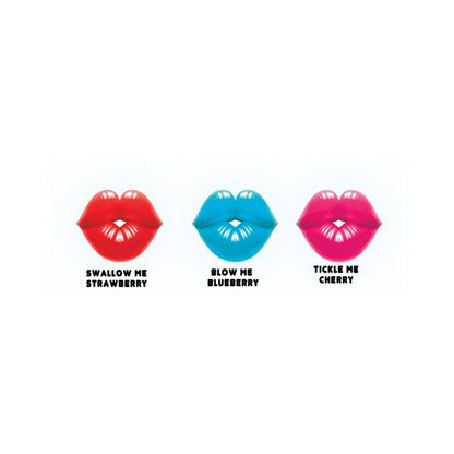 HOTT PRODUCTS - DICK LIPS EDIBLE GUMMY COCK RINGS 3-PACK