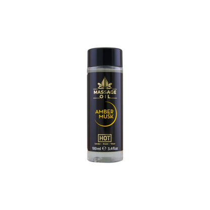 HOT - HOT MASSAGE OIL  AMBER & MUSK 100 ML