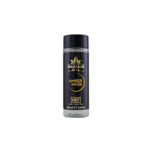 HOT - HOT MASSAGE OIL  AMBER & MUSK 100 ML