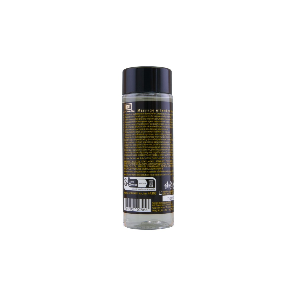 HOT - HOT MASSAGE OIL  AMBER & MUSK 100 ML