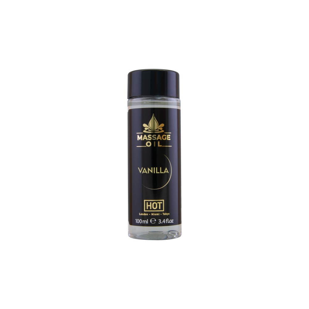 HOT - HOT MASSAGE OIL  VANILLA  100 ML