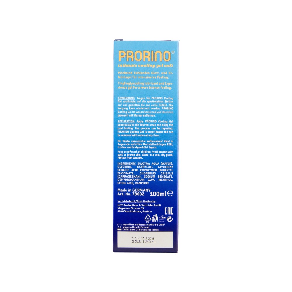 ERO - PRORINO COOLING GEL "SOFT"  100 ML