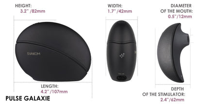 SVAKOM - PULSE GALAXIE MIDNIGHT BLACK