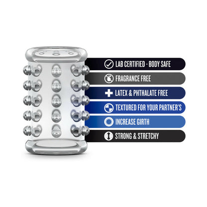 BLUSH - STAY HARD COCK SLEEVE 02 PENIS ENHANCER CLEAR