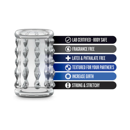 BLUSH - STAY HARD COCK SLEEVE 04 PENIS ENHANCER CLEAR