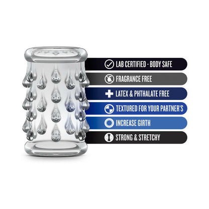 STAY HARD COCK SLEEVE 05 PENIS ENHANCER CLEAR