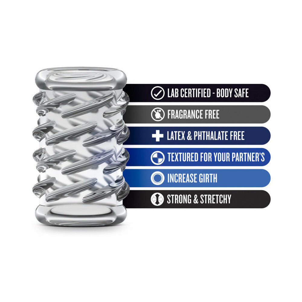 BLUSH - STAY HARD 6-PIECE COCK SLEEVE KIT CLEAR