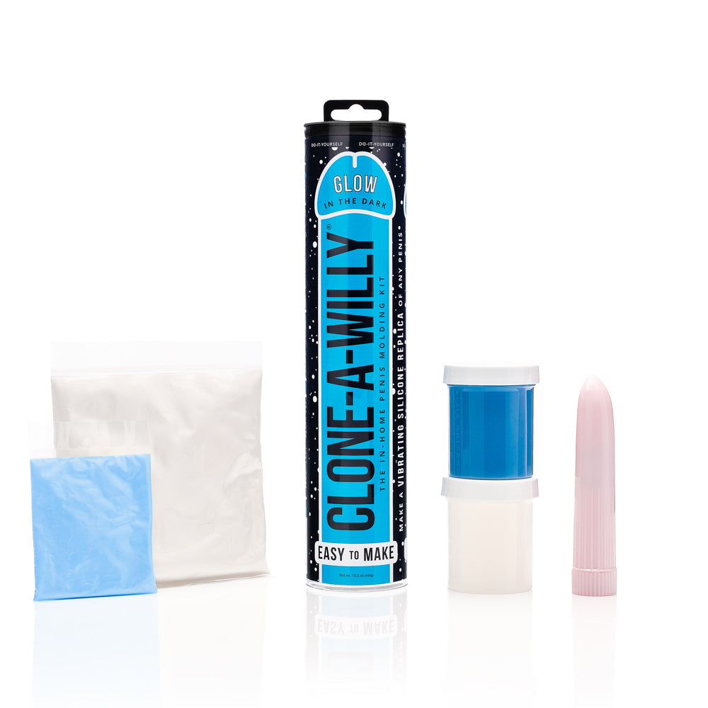 CLONE-A-WILLY - DIY VIBRATING DILDO KIT GLOW IN THE DARK
