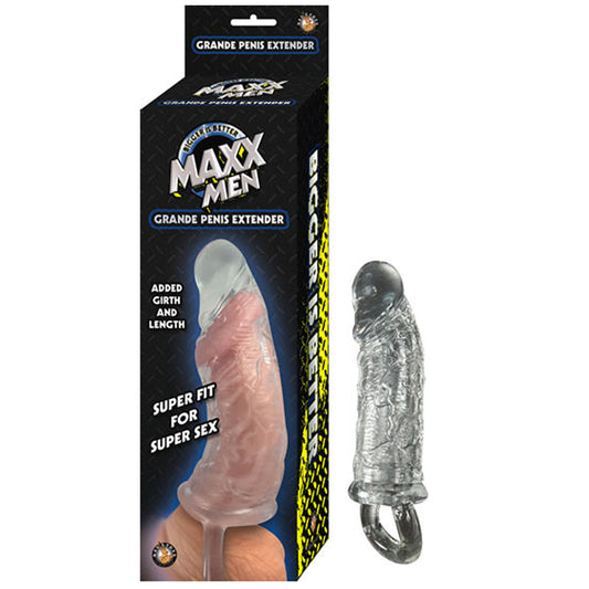 MAXX MEN GRANDE PENIS SLEEVE CLEAR