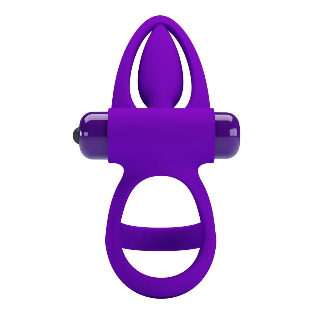 PRETTY LOVE - PRETTY LOVE VIBRATION COCKRING PURPLE