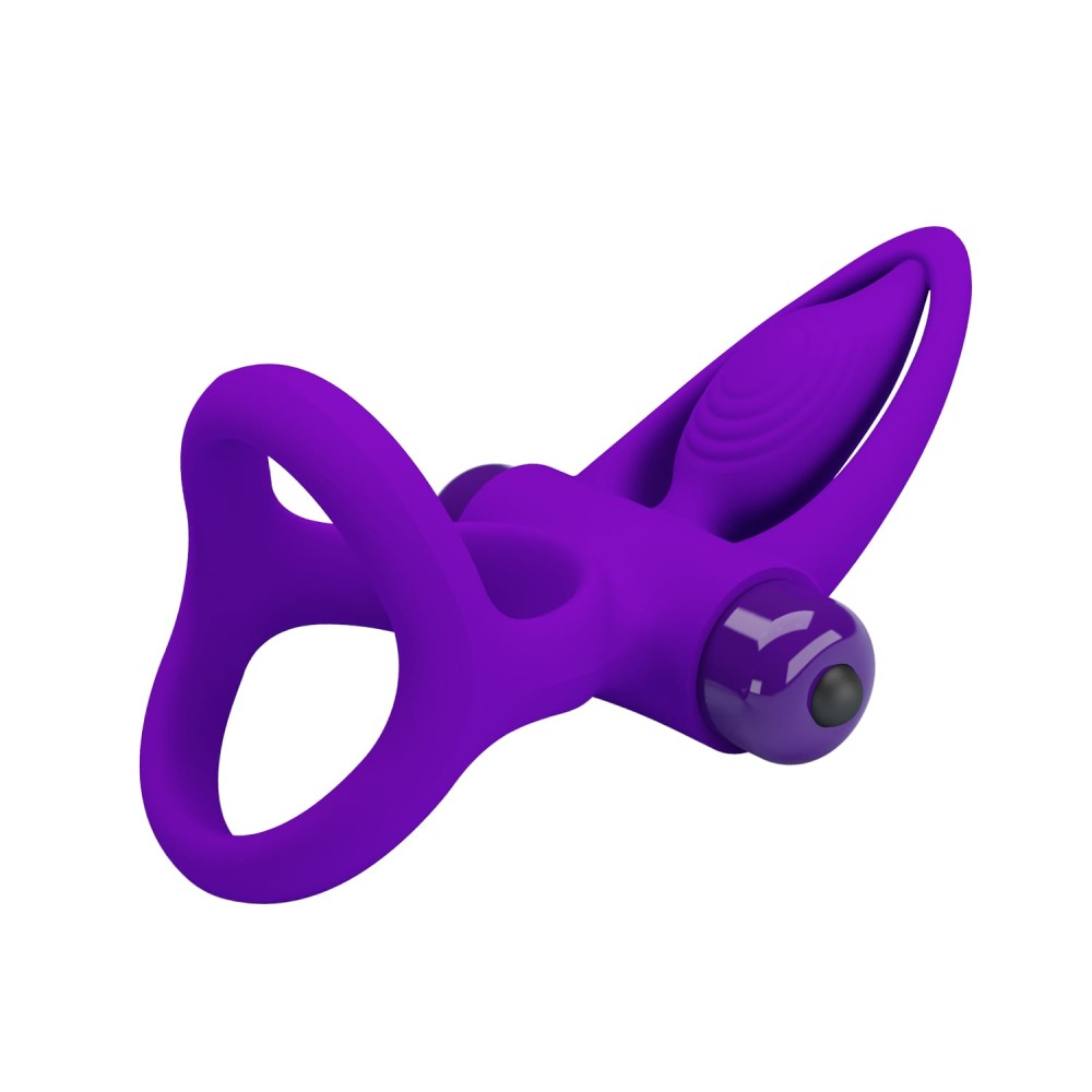 PRETTY LOVE - PRETTY LOVE VIBRATION COCKRING PURPLE
