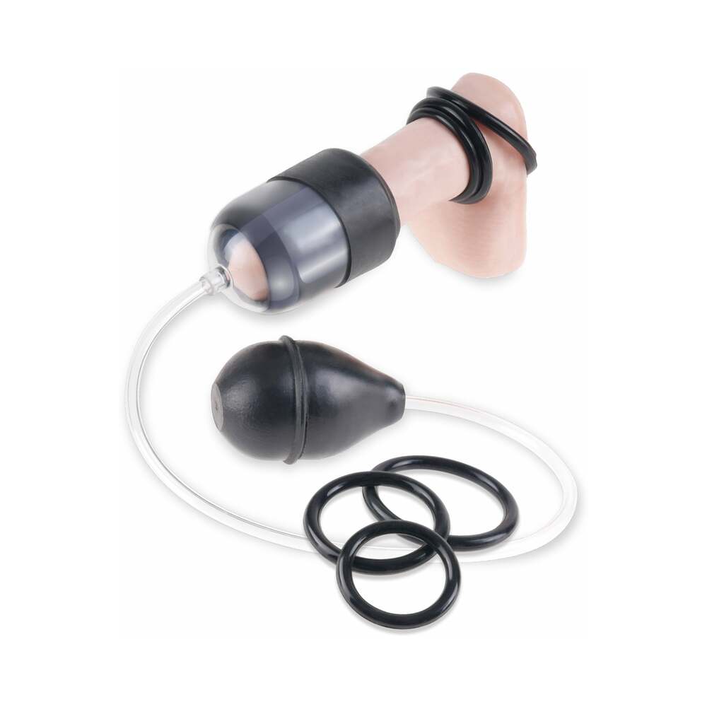 FETISH FANTASY SERIES SUCK N'' STROKE HEAD PUMP BLACK