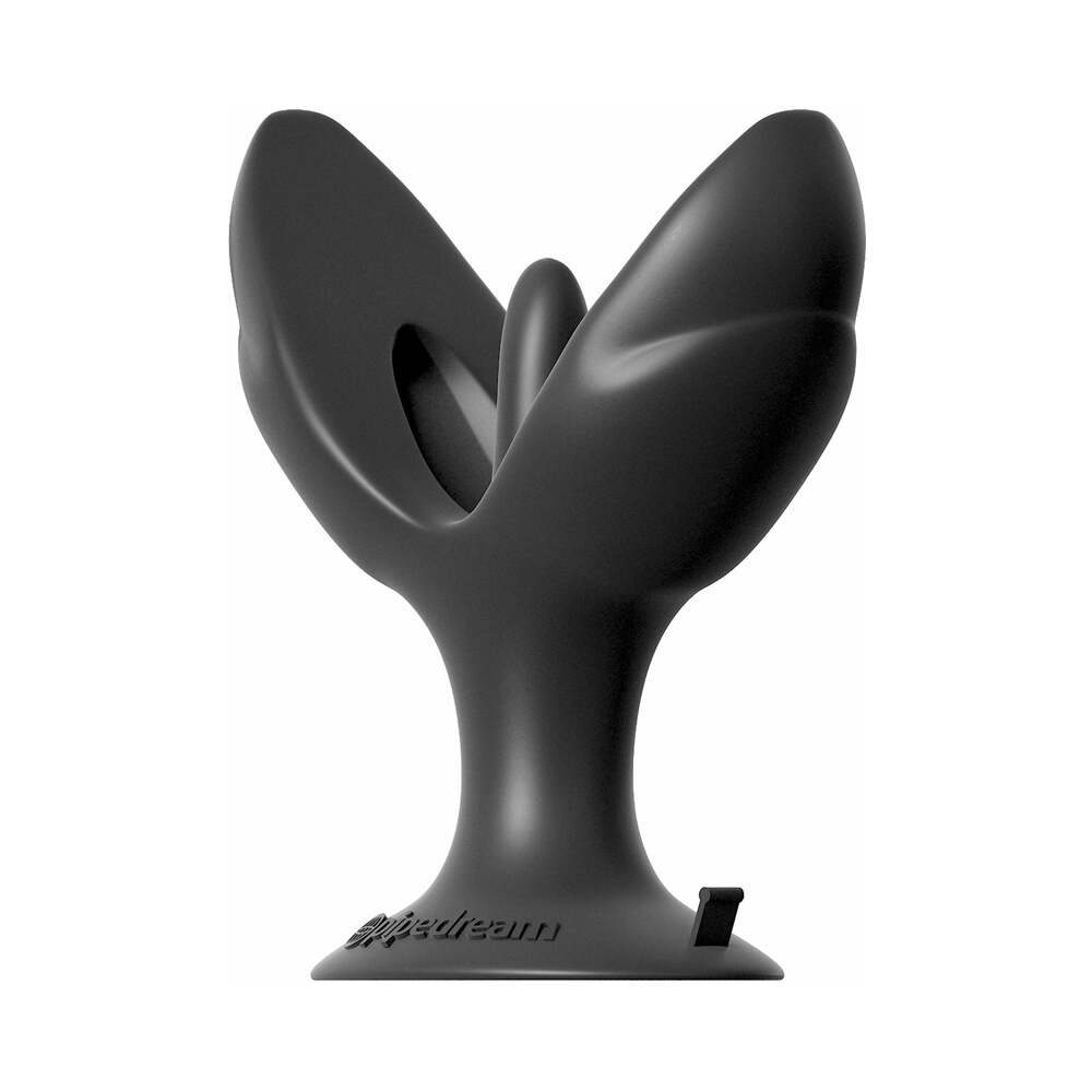ANAL FANTASY COLLECTION SILICONE INSTA-GAPER EXPANDING PLUG BLACK