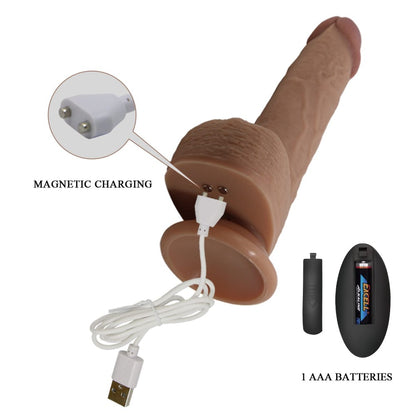 PRETTY LOVE - PRETTY LOVE TOMMY 8,9" VIBRATING DILDO