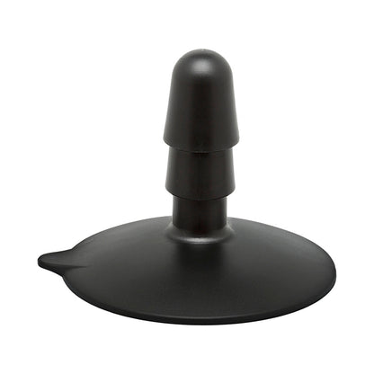 DOC JOHNSON - VAC-U-LOCK - LARGE BLACK SUCTION CUP PLUG BLACK