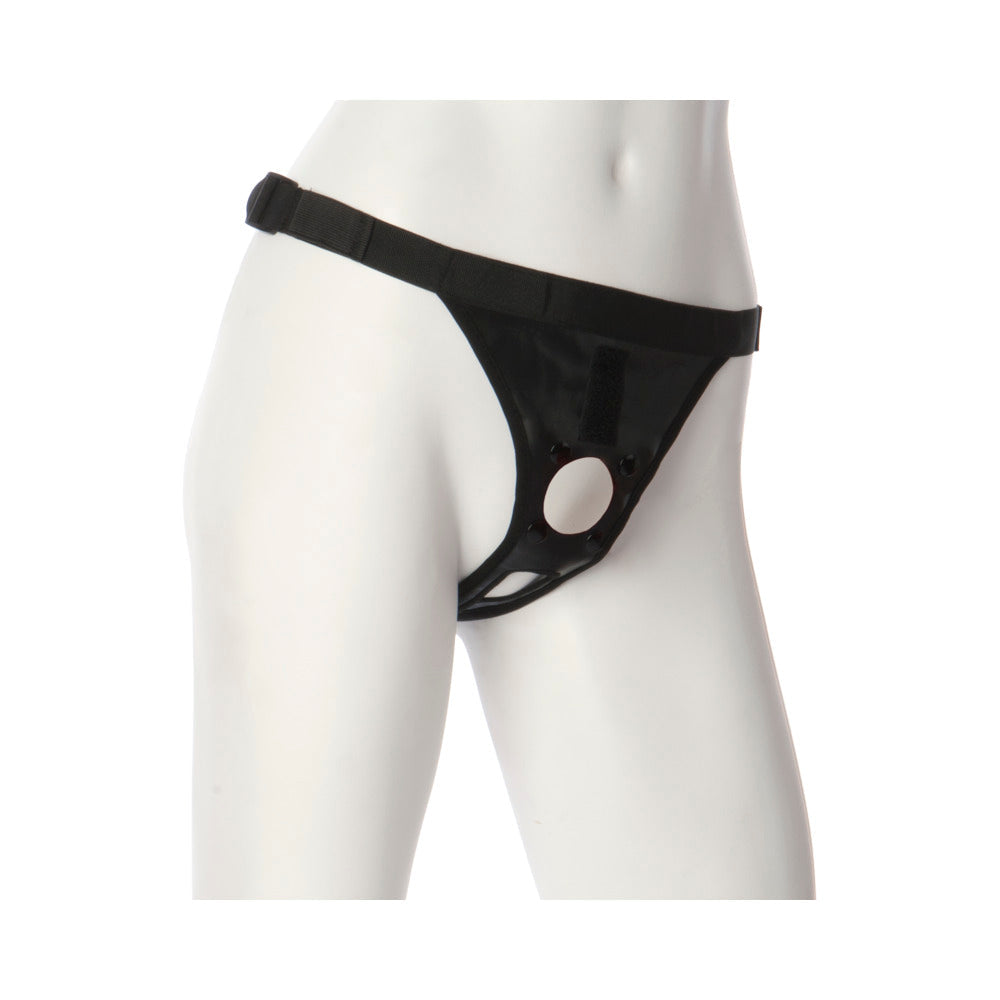 DOC JOHNSON - VAC-U-LOCK - ULTRA HARNESS - WITH SNAPS BLACK