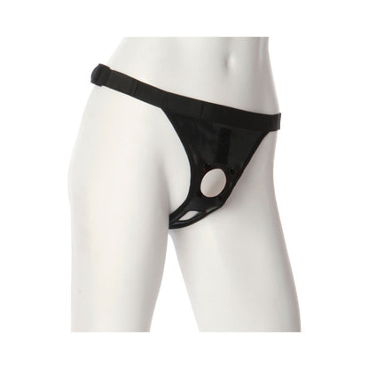 DOC JOHNSON - VAC-U-LOCK - ULTRA HARNESS - WITH SNAPS BLACK