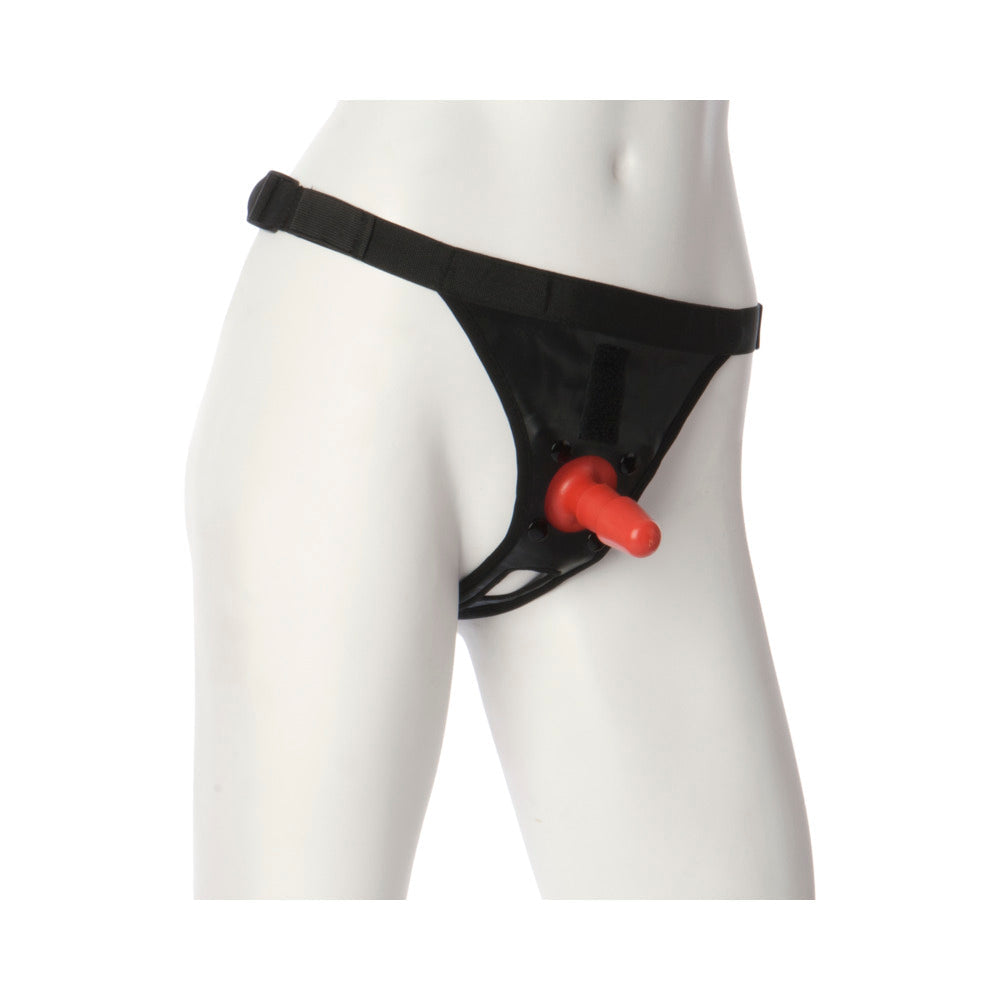DOC JOHNSON - VAC-U-LOCK - ULTRA HARNESS - WITH PLUG BLACK