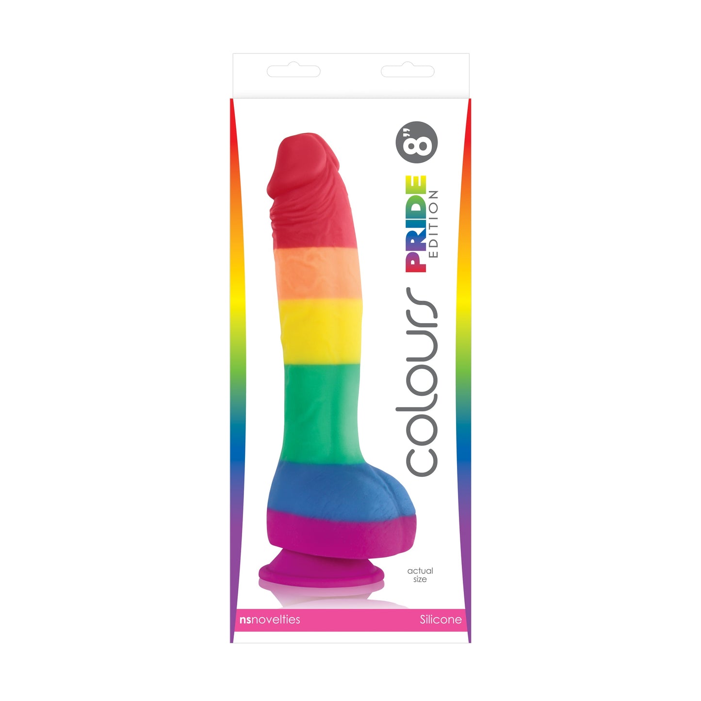 COLOURS PRIDE EDITION 8 IN. DILDO