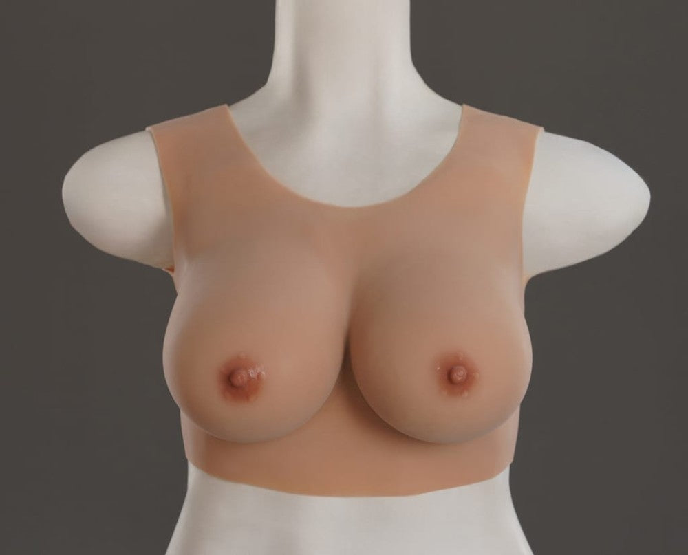 MISTRESS - REALISTIC SILICONE BREASTPLATE C CUP