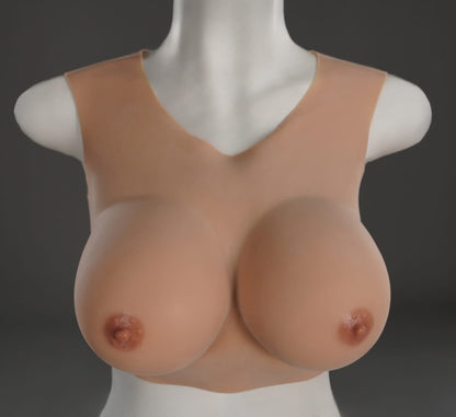 MISTRESS - REALISTIC SILICONE BREASTPLATE D CUP