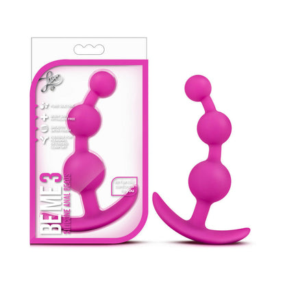 BLUSH - LUXE BE ME 3 SILICONE ANAL BEADS PLUG