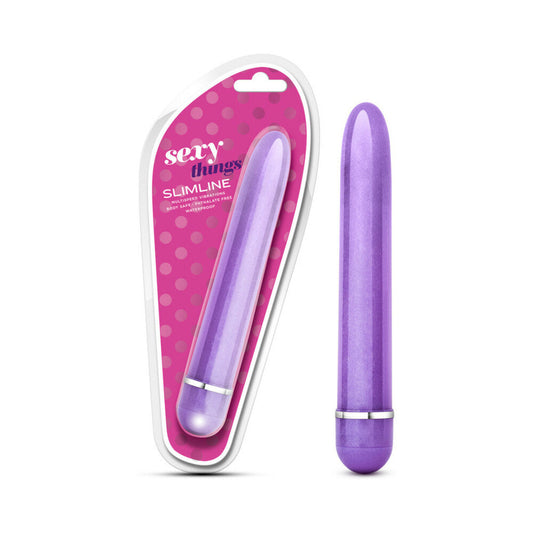 BLUSH - SEXY THINGS SLIMLINE VIBRATOR PURPLE