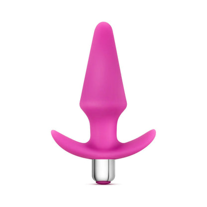 BLUSH - LUXE DISCOVER VIBRATING SILICONE ANAL PLUG PINK