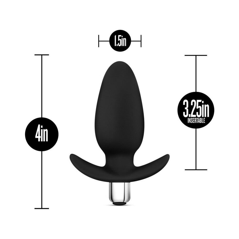 BLUSH - TAPÓN ANAL DE SILICONA VIBRATORIO LUJO PEQUEÑO GOLPEADOR