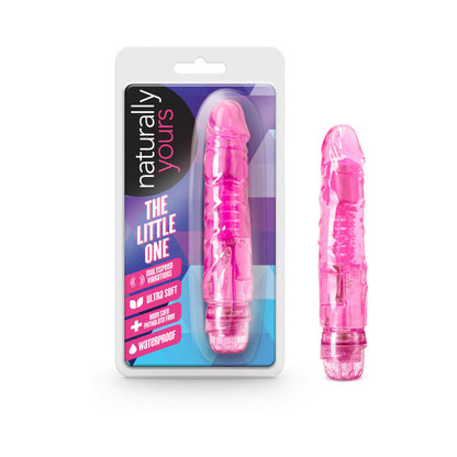 COLORETE - NATURALMENTE TUYO EL PEQUEÑO DILDO VIBRADOR REALISTA DE 6.7 PULGADAS ROSA