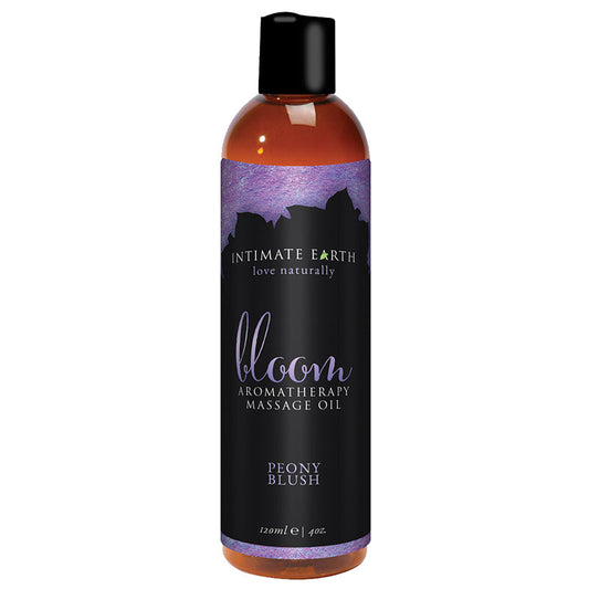 INTIMATE EARTH - BLOOM MASSAGE OIL 120 ML/4 OZ