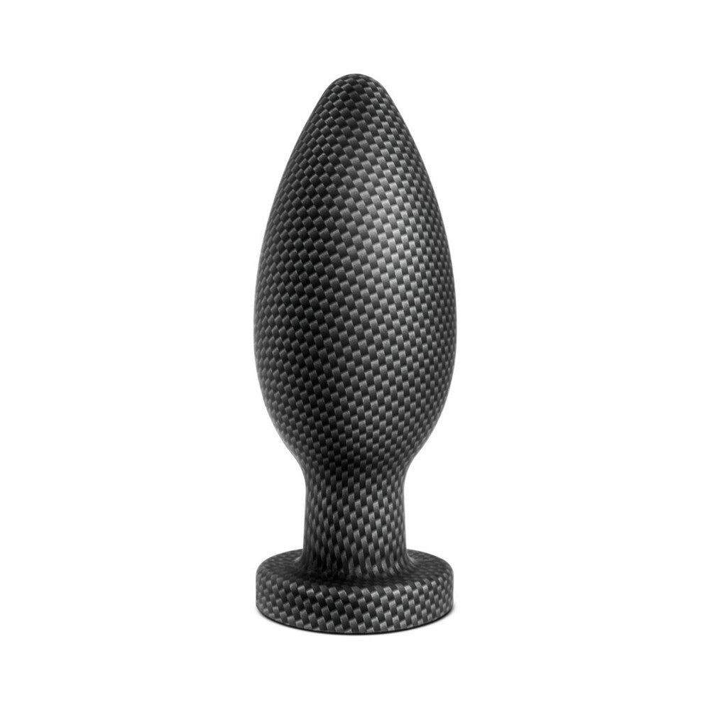 SPARK SILICONE ANAL PLUG SMALL CARBON FIBER