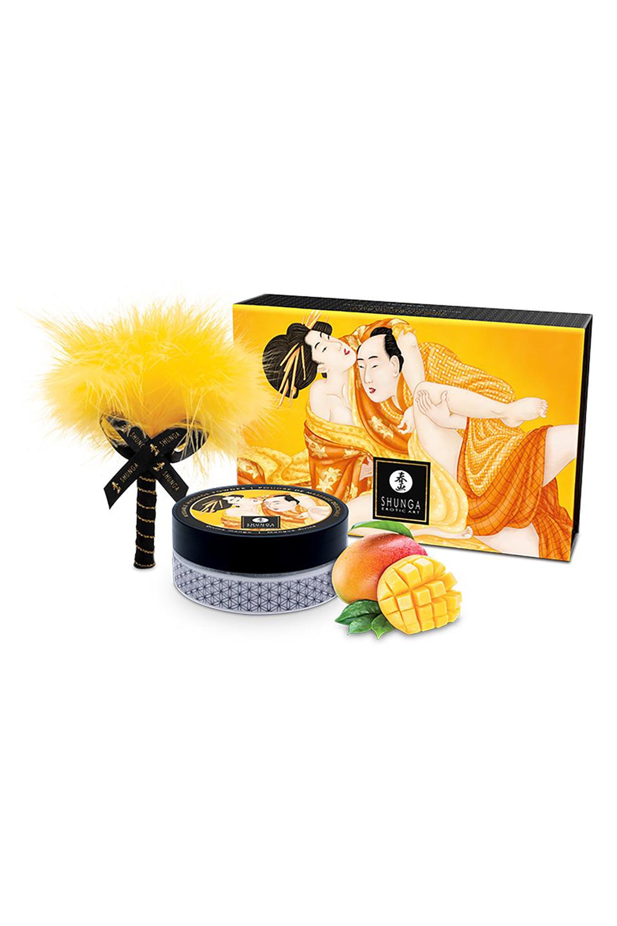 SHUNGA - KISSABLE MASSAGE POWDER LUSCIUOS MANGO