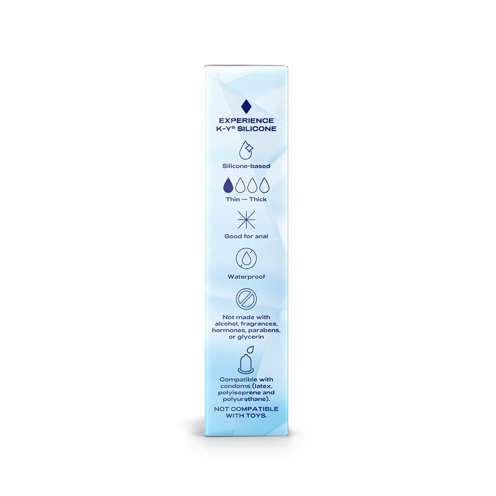 K-Y - TRUE FEEL LUBRICANTE ÍNTIMO DE SILICONA PREMIUM EN GEL 1.5OZ.