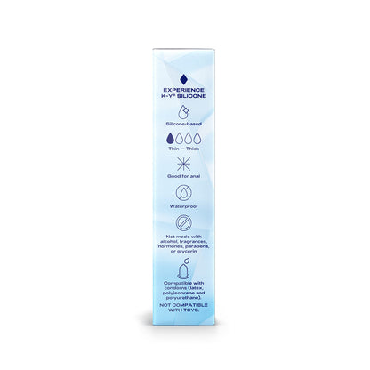 K-Y - TRUE FEEL LUBRICANTE ÍNTIMO DE SILICONA PREMIUM EN GEL 1.5OZ.