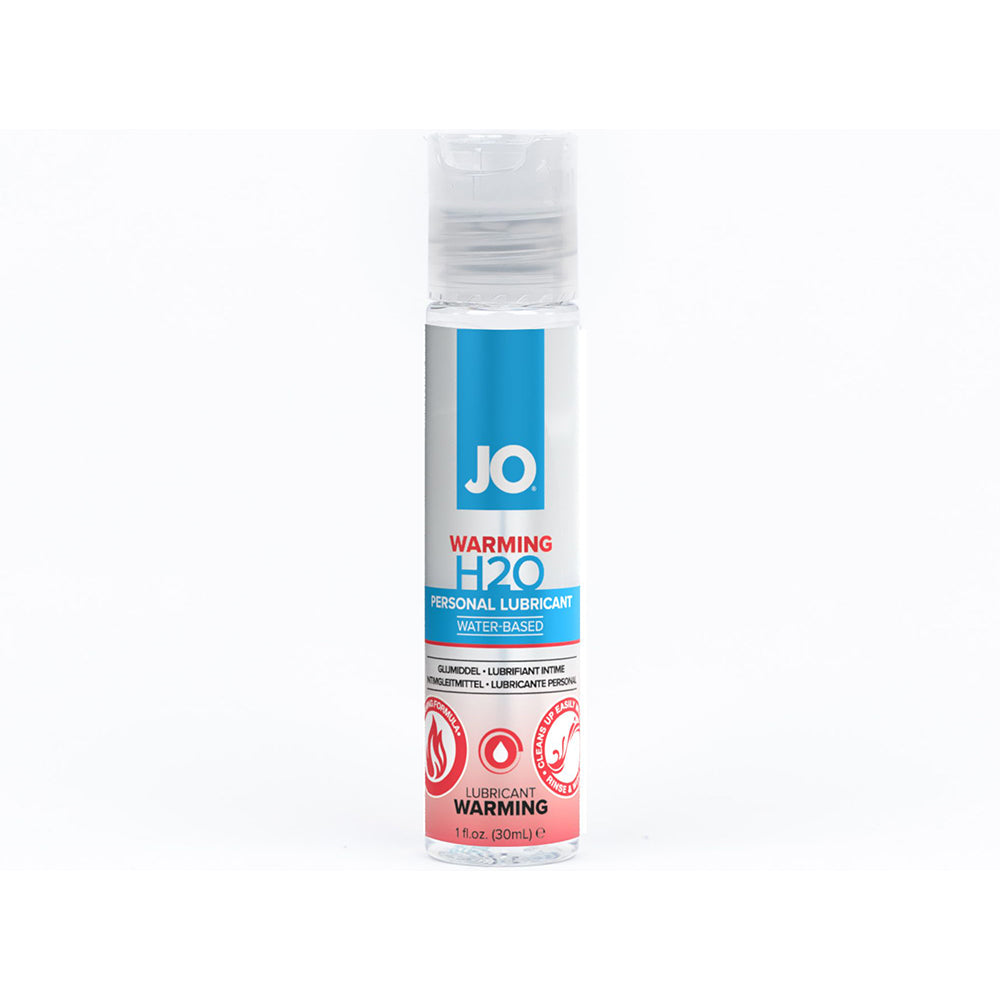 SYSTEM JO - LUBRICANTE ÍNTIMO CON EFECTO CALOR A BASE DE AGUA JO H2O 1 OZ.
