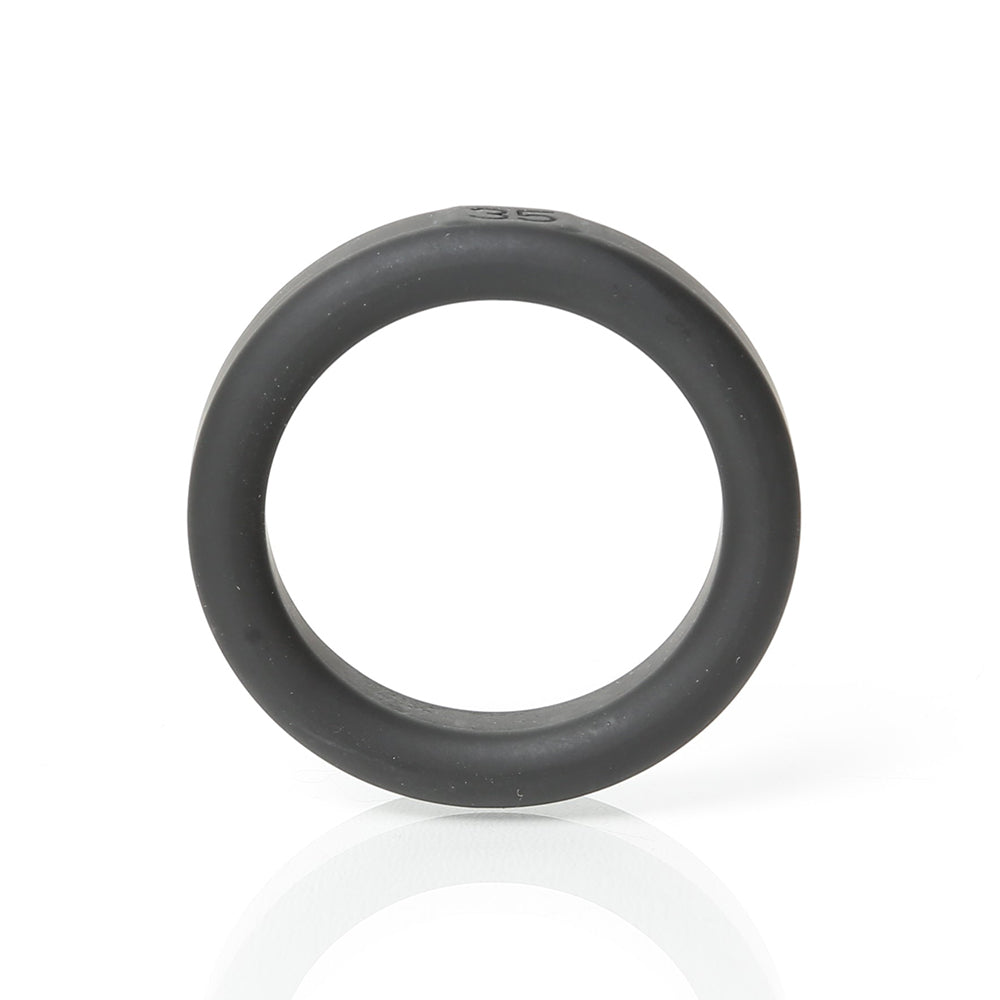 BONEYARD SILICONE RING 35MM BLACK