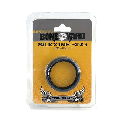 BONEYARD SILICONE RING 40MM BLACK