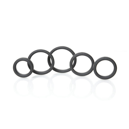 BONEYARD SILICONE RING 5 PCS KIT BLACK