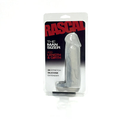 RASCAL MEATY COCK EXTENDER CLEAR