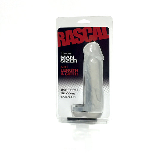 RASCAL MEATY COCK EXTENDER CLEAR